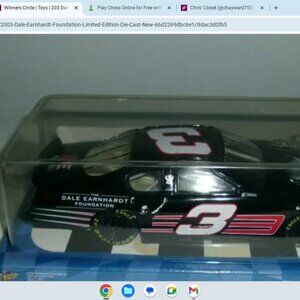 New in box limited Dale Earnhardt foundation,diecst
